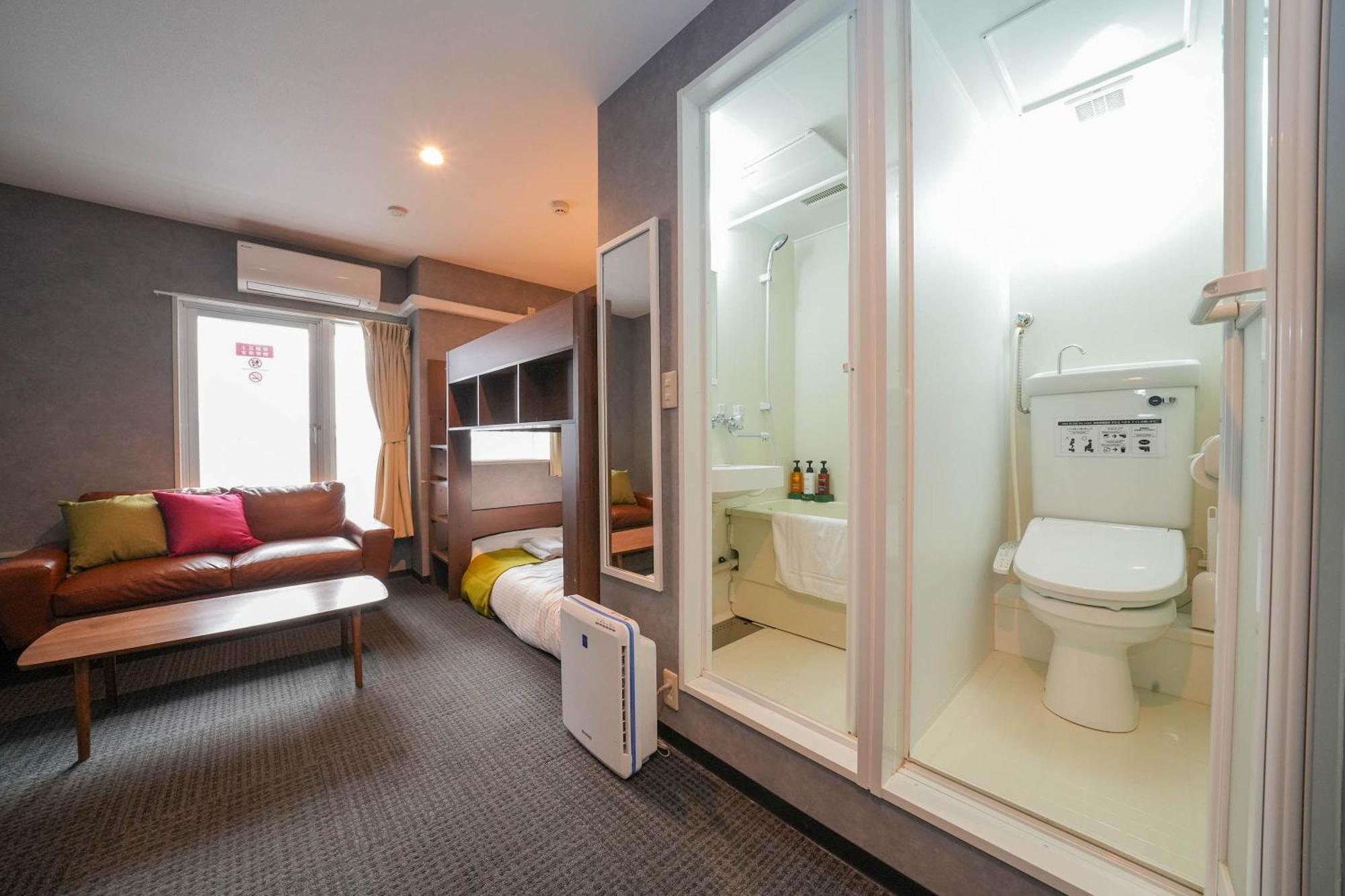 Residence Hotel Stripe Sapporo Buitenkant foto